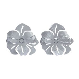 Coquelicot White/Grey Curtain Clip 2Pk