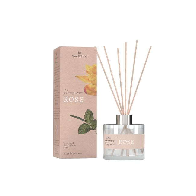 Wax Lyrical Home Grown Reed Diffuser Rose