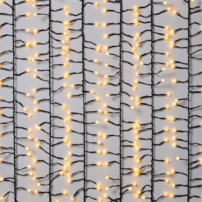 500 Warm White LED Berry Cluster Lights