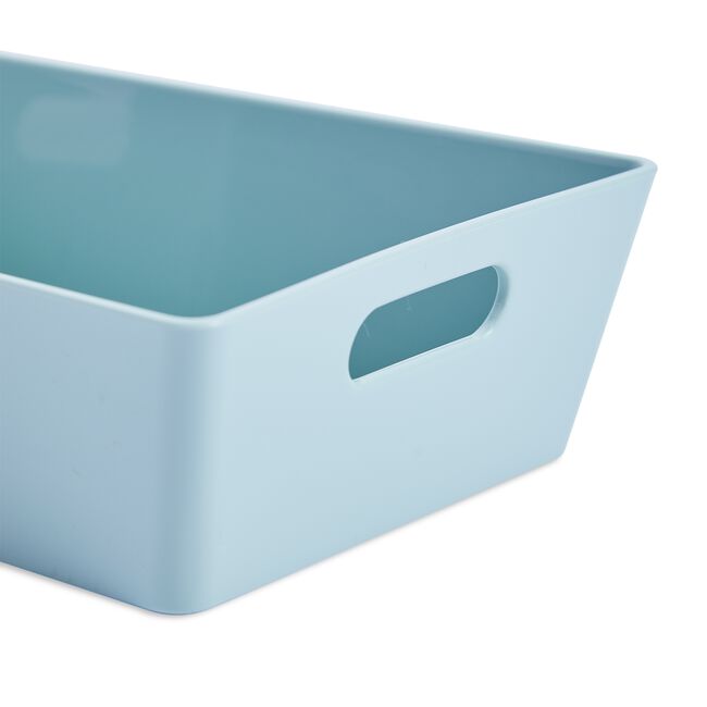 Studio 3.01 Basket Rectangular Silver Sage