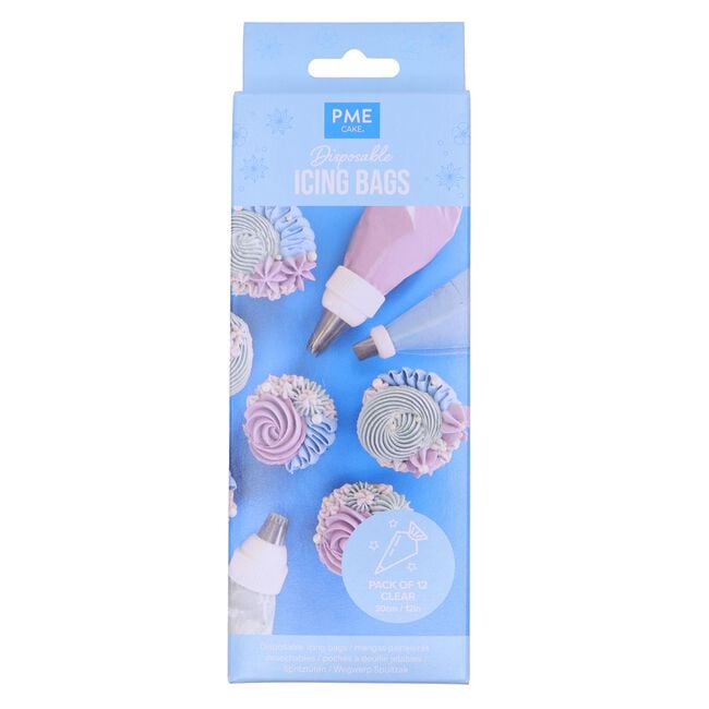 PME 30cm Disposable 12 Icing Bags