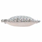 FURN LULAH BLOCK LINEN/BLUE 45x45 Cushion