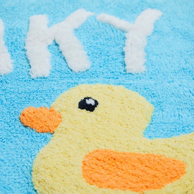 Squeaky Duck Tufted Bath Mat 50cm x 80cm