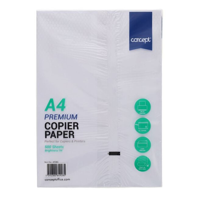 Concept A4 Copier Paper Ream