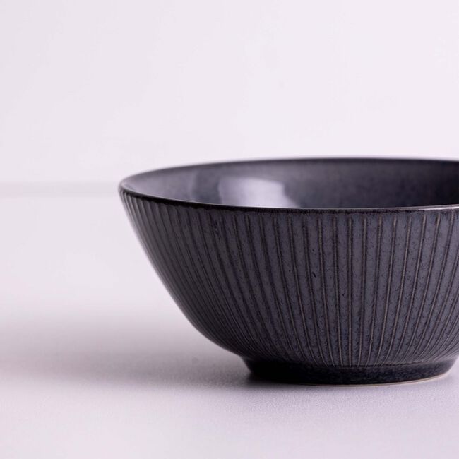 Mason Cash Reactive Linear Black Bowl