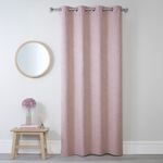 HACKNEY BLACKOUT BLUSH 135x240cm Curtain Panel 