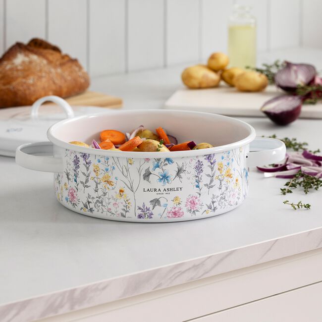 Laura Ashley Wild Meadow Round Casserole