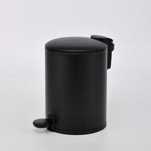 SILVIE MATT BLACK 3L SOFT CLOSE BATHROOM Bin