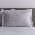 Harrison Oxford Pillowcase Pair - Grey