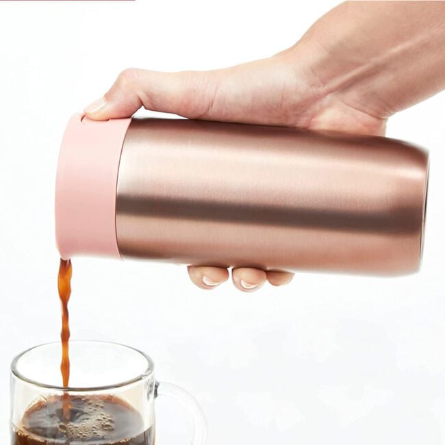 DECOR LIPPED ROSE PINK 350ml Coffe Mug