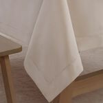 Dobby Stitch Grey Table Cloth 160x183cm