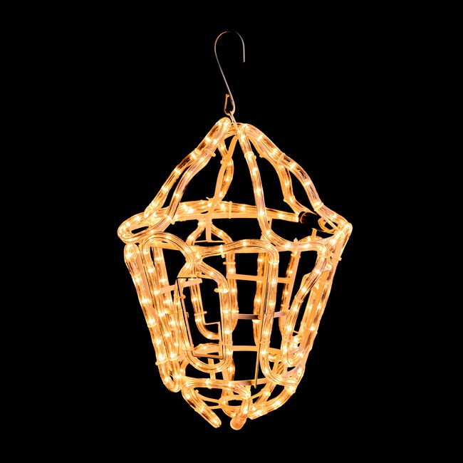 3D Hanging Lantern Rope Light