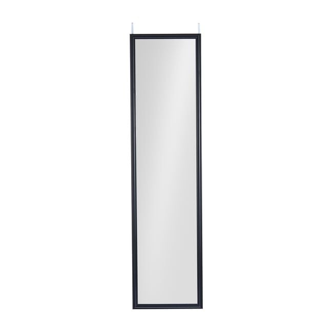 OVER THE DOOR Mirror Black 30 x 120cm