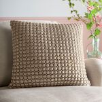 BOBBLE TEXTURED NATURAL 55X55cm Cushion