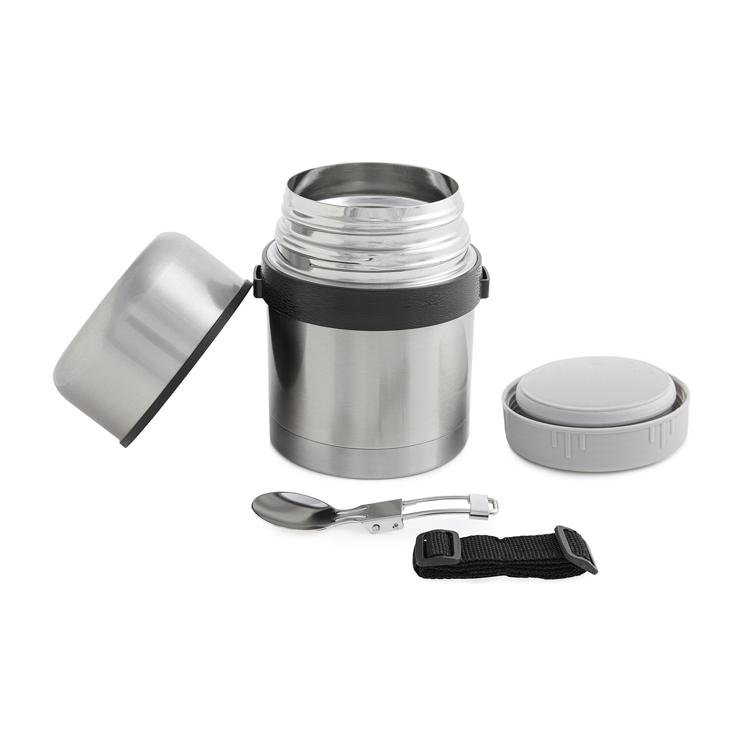 Stainless Steel Soup Flask Spoon Home Store More