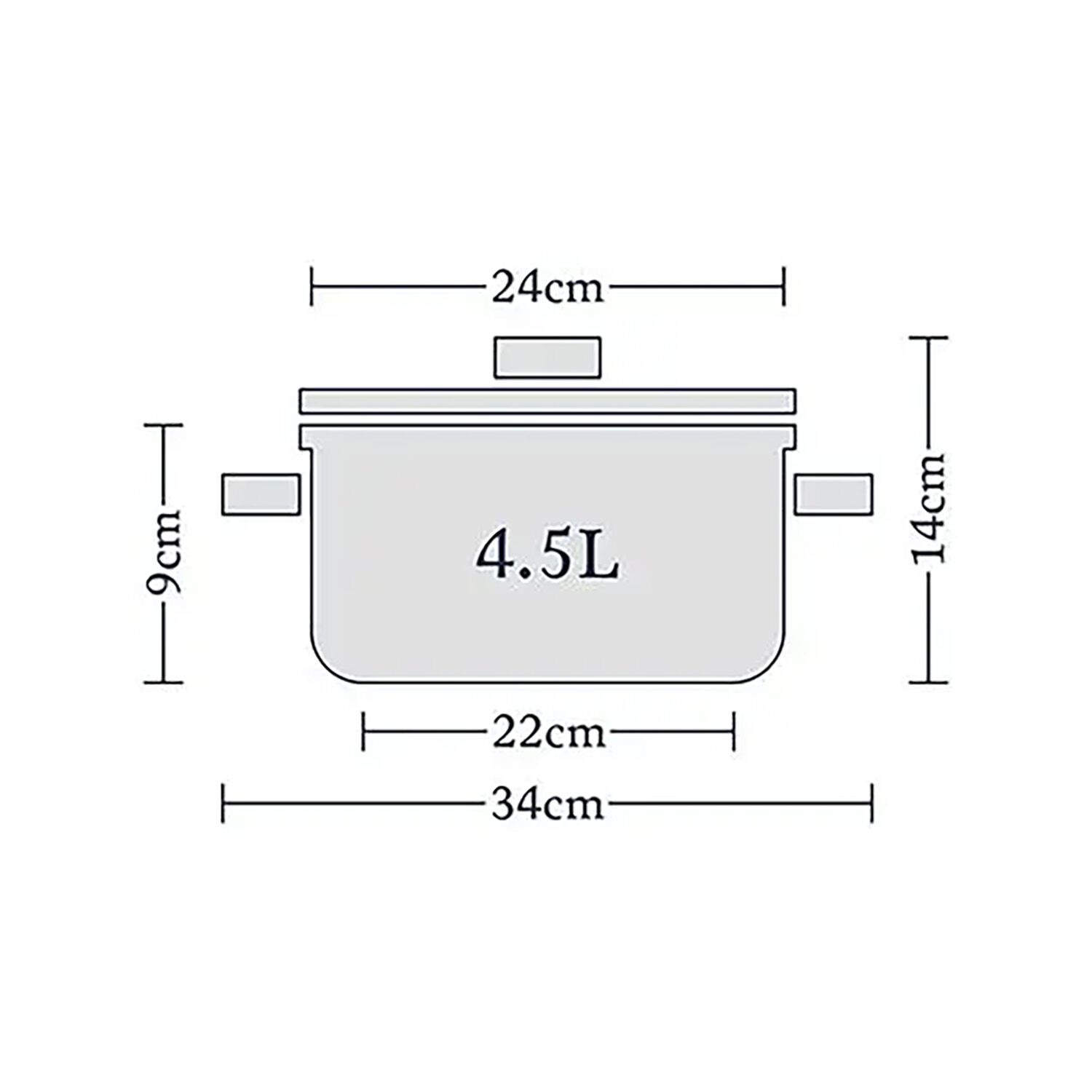 Stellar Stay Cool 24cm 4.5L Straining Casserole Home Store + More