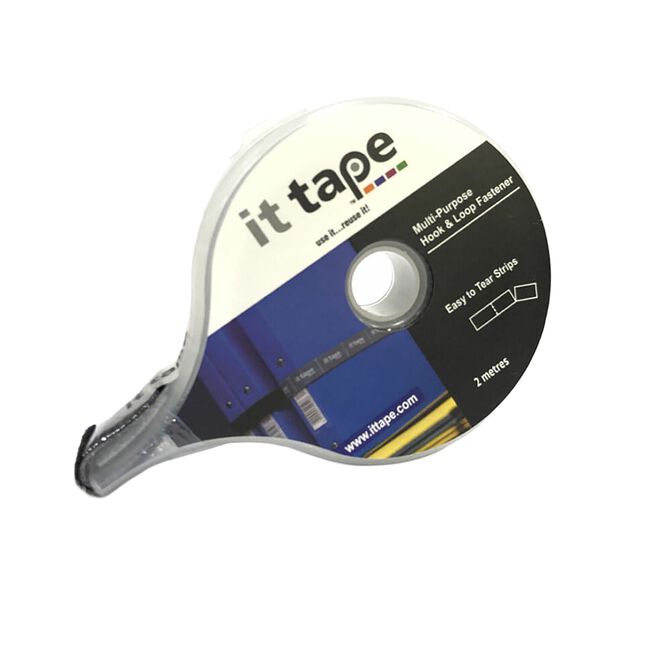 IT TAPE BLACK 2m Dispenser