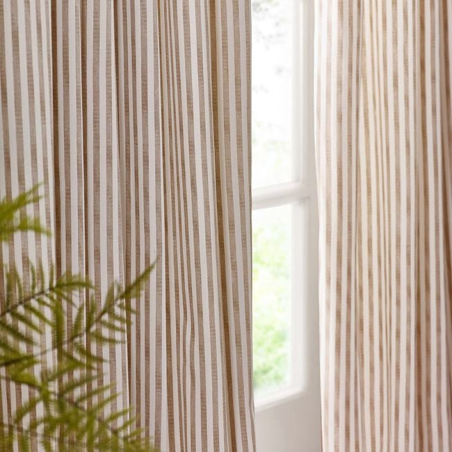 YARD PENCIL PLEAT HEBDEN NATURAL 66x54 Curtain