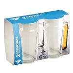 Essential 560ml Nonik Beer Glasses 2 Pack