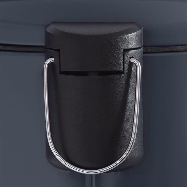 30L Forma Grey Kitchen Pedal Bin