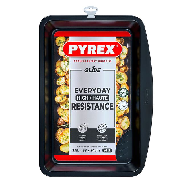 Pyrex® Glide Rectangular Roaster 38cm x 24cm