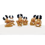 Fun Rudolph Cake Picks - 6 Pack