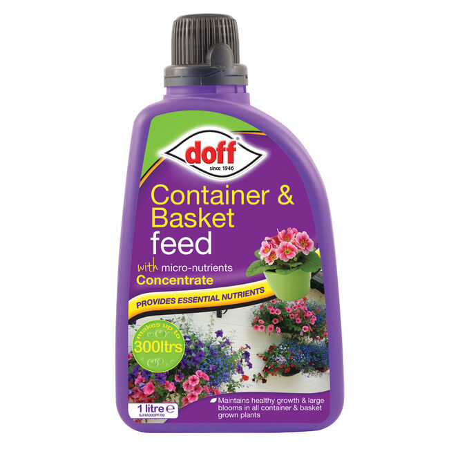 Doff 1L Container & Basket Liquid Feed 