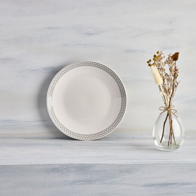 Gallery One Triangle Stitch 12 Pieces Dinner Set