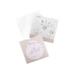 First Steps Baby Congratulations Card