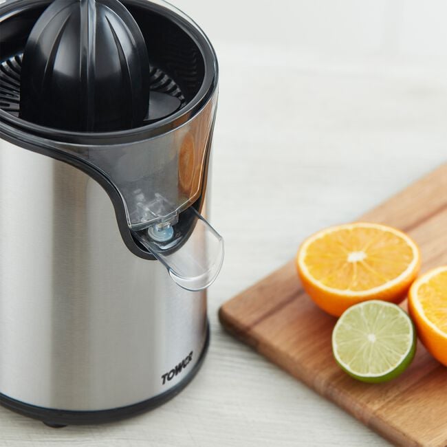 Tower Stainless Steel 100W Citrus Juicer