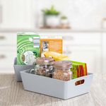 Studio 3.01 Rectangular Basket Cool Grey