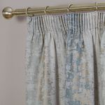 PENCIL PLEAT OMBRE CHENILLE SAGE 66x72 Curtains