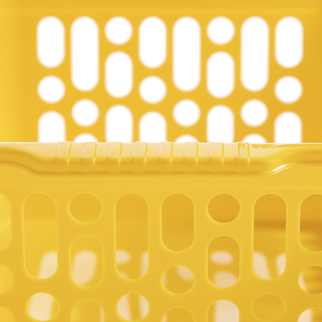 Wham Single Handy Storage Basket Yellow