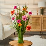 Bloomvibe Coral Floral Bouquet