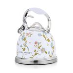 Laura Ashley Elveden White Stove Top Kettle
