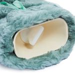 Green Faux Fur Hot Water Bottle 