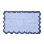 SCALLOP CHAMBRAY 50X80 Bath Mat