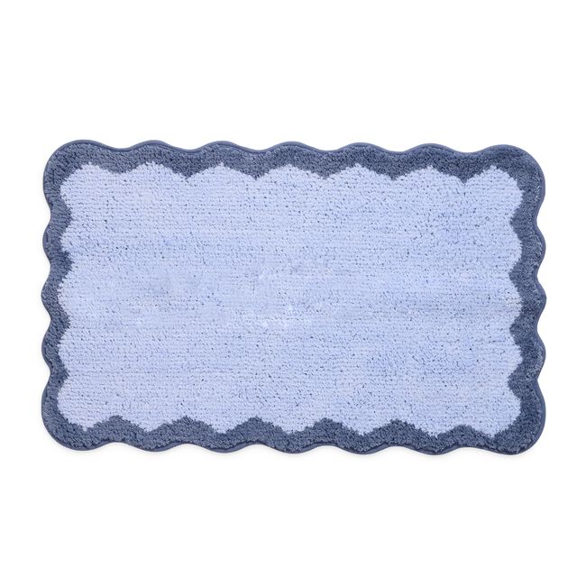 SCALLOP CHAMBRAY 50X80 Bath Mat