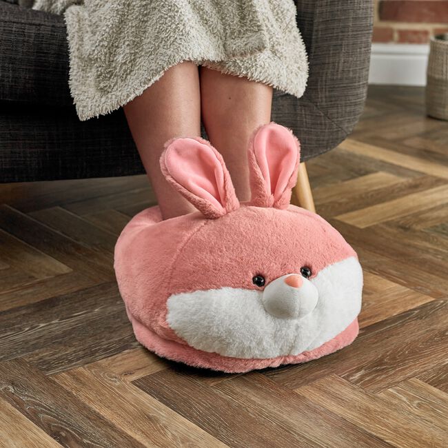 Cozy Time Big Microwavable Foot Warmer Rabbit