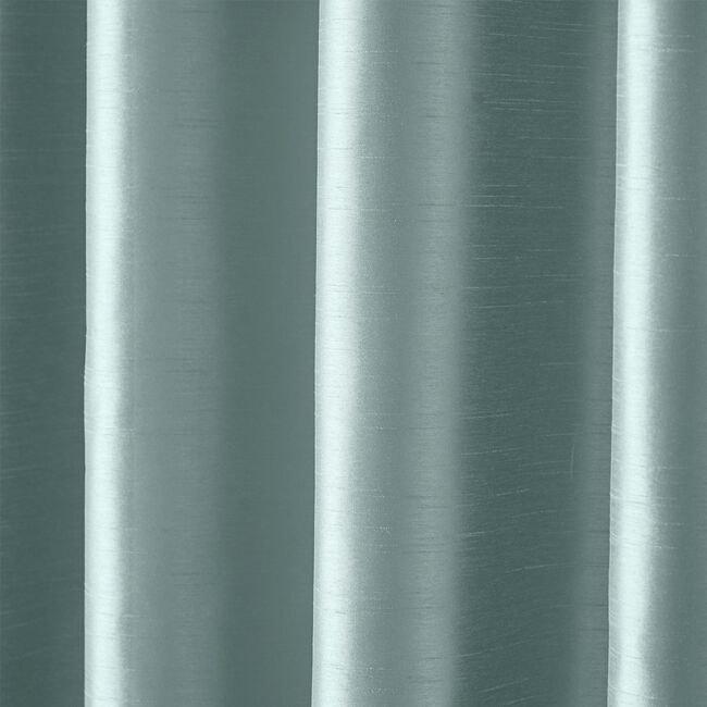 ELEGANZA FAUX SILK DUCK EGG 90x90 Curtain