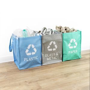 Beldray Set Of 3 Recycling Bags