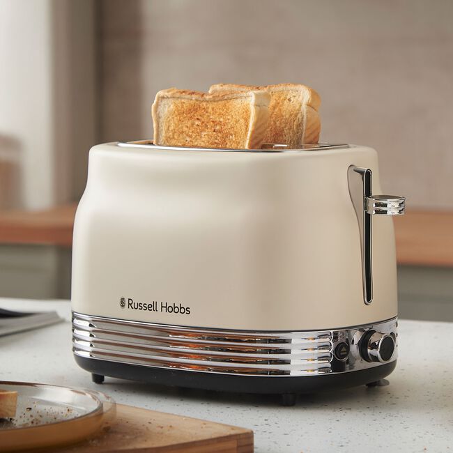 Russell Hobbs Hanley Jasmine 2 Slice Toaster