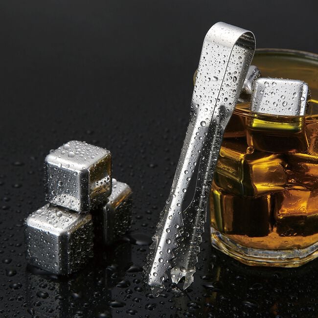 Cashel Living 8 Piece Ice Cubes with Tong