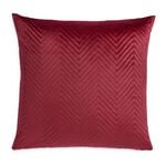 TRIANGLE STITCH MARSALA 58x58 Cushion