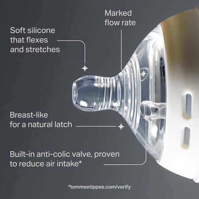 Tommee Tippee Natural Start Fast Flow Teat 2-Pack