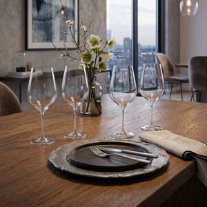 Crystal Wine Glasses 690ml - 4 Pack