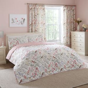 Dream & Drapes Caraway Pink 200 x 230cm Bedspread