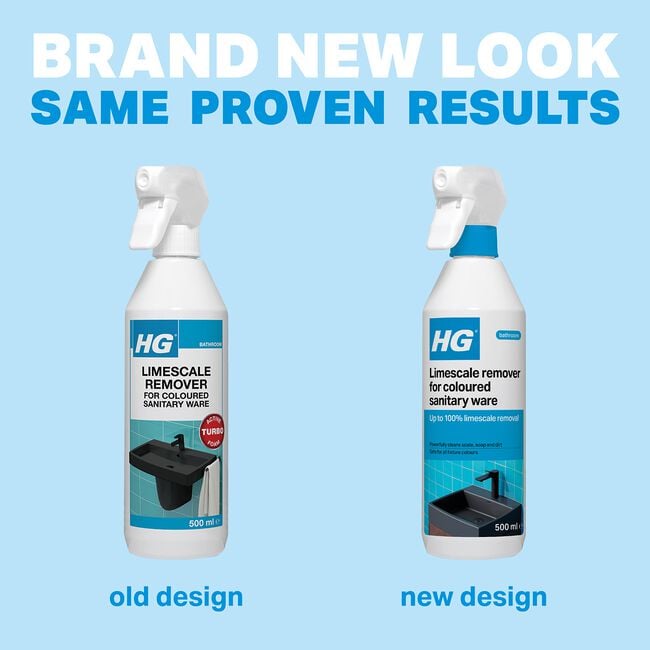 HG Limescale Remover - Coloured Sanitary 