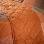 Simon Multi Brushed Cotton Bedspread 200cm x 200cm