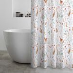 CATHERINE LANSFIELD ENCHANTED TWILIGHT WHITE Shower Curtain 